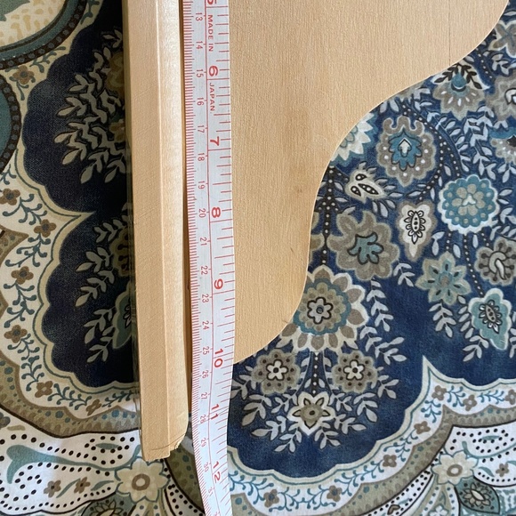 Wood corbels-decorativeshelf mounting brackets-set of 4. NWOT. - Picture 6 of 8